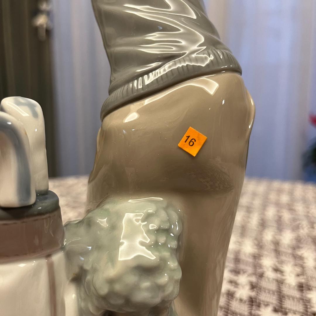 LLADRO 4824 ゴルフ Jugador de golf 陶磁器 人形