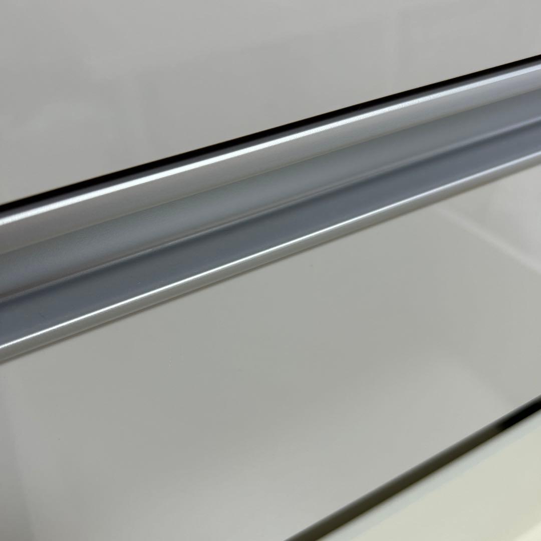 送料込！！ホワイト　キッチンカウンター　鏡面　島忠ホームズ　スライドレール付