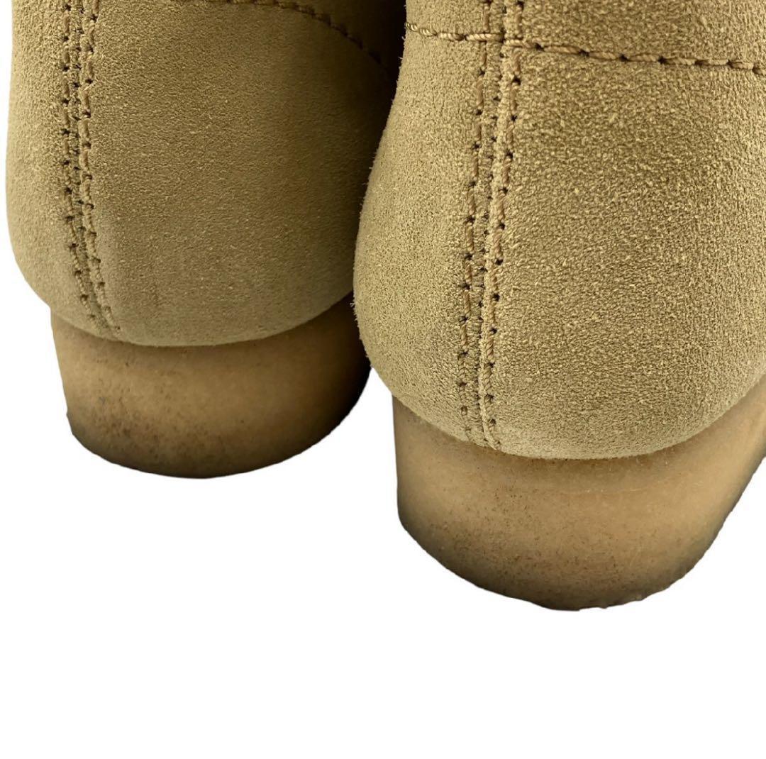 クラークス KITH コラボ ヤンキース ワラビー US8 26cm ベージュ