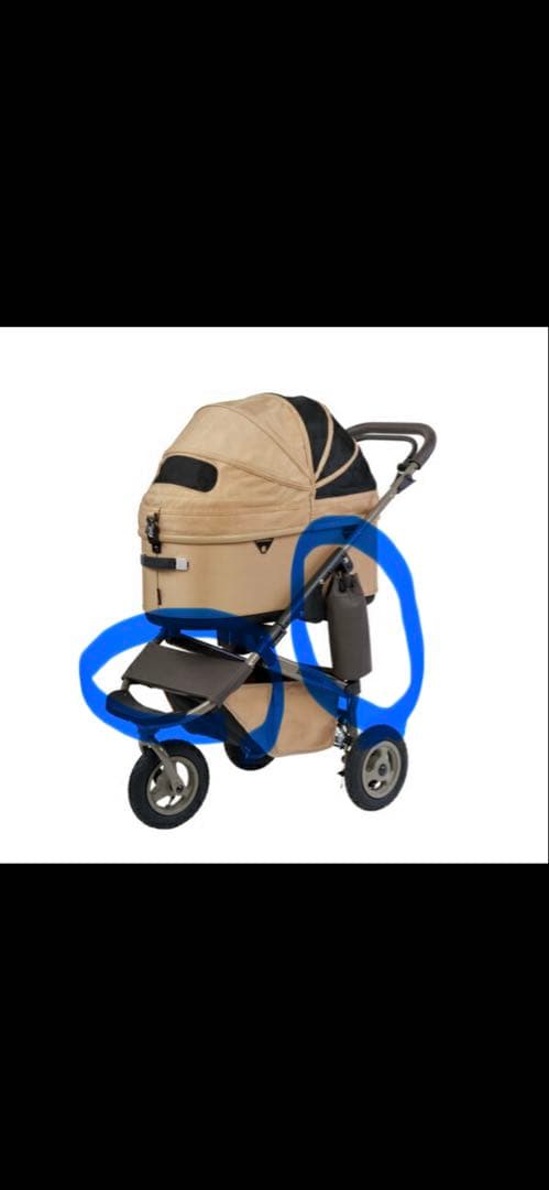 AIRBUGGY ペットカートセット 限定ブラウン