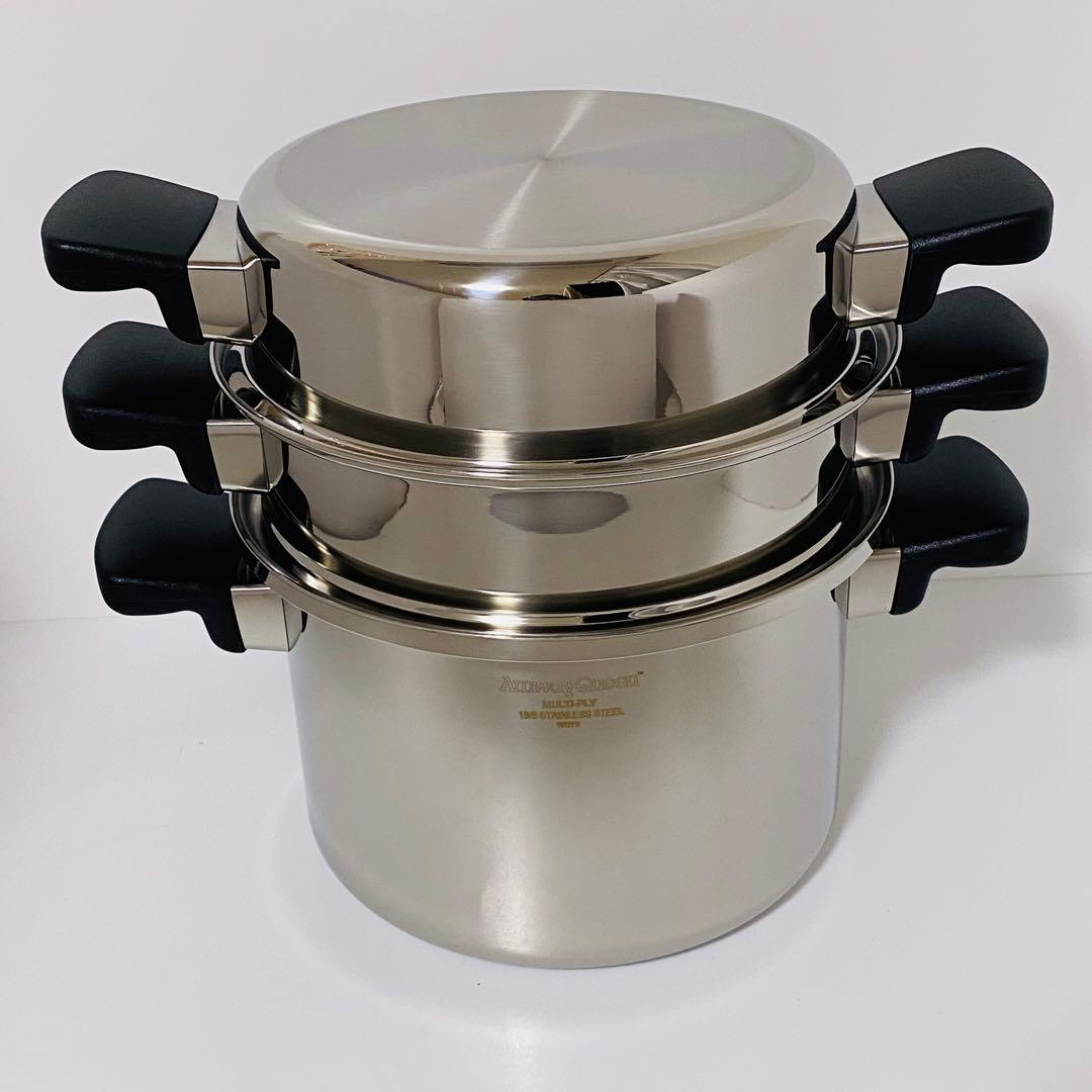 専用　Amway4Lシチューパンセット＋フープロオプションセット　両手鍋　未使用