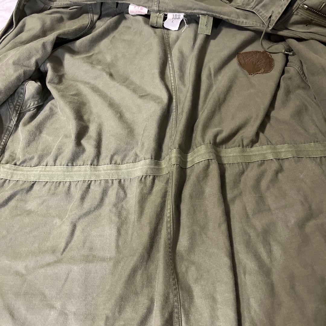 60s フランス軍 実物 M-64フィールドパーカー 1969年製 サイズ108