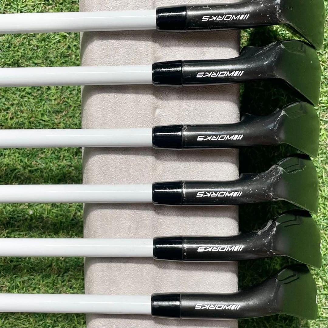 ワークスゴルフ WORKS GOLF MACH アイアンセット 6本 S 右利き