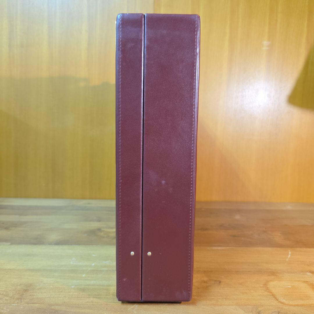 Cartierカルティエ マストライン アタッシュケース バーガンディボルドー