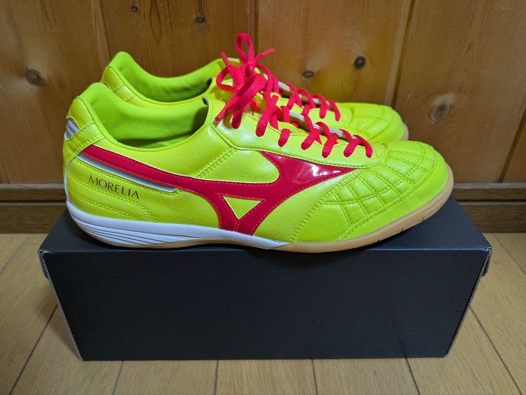 ミズノ モレリア サラ ジャパン IN 24.5cm 試し履き1回のみ 新品同様