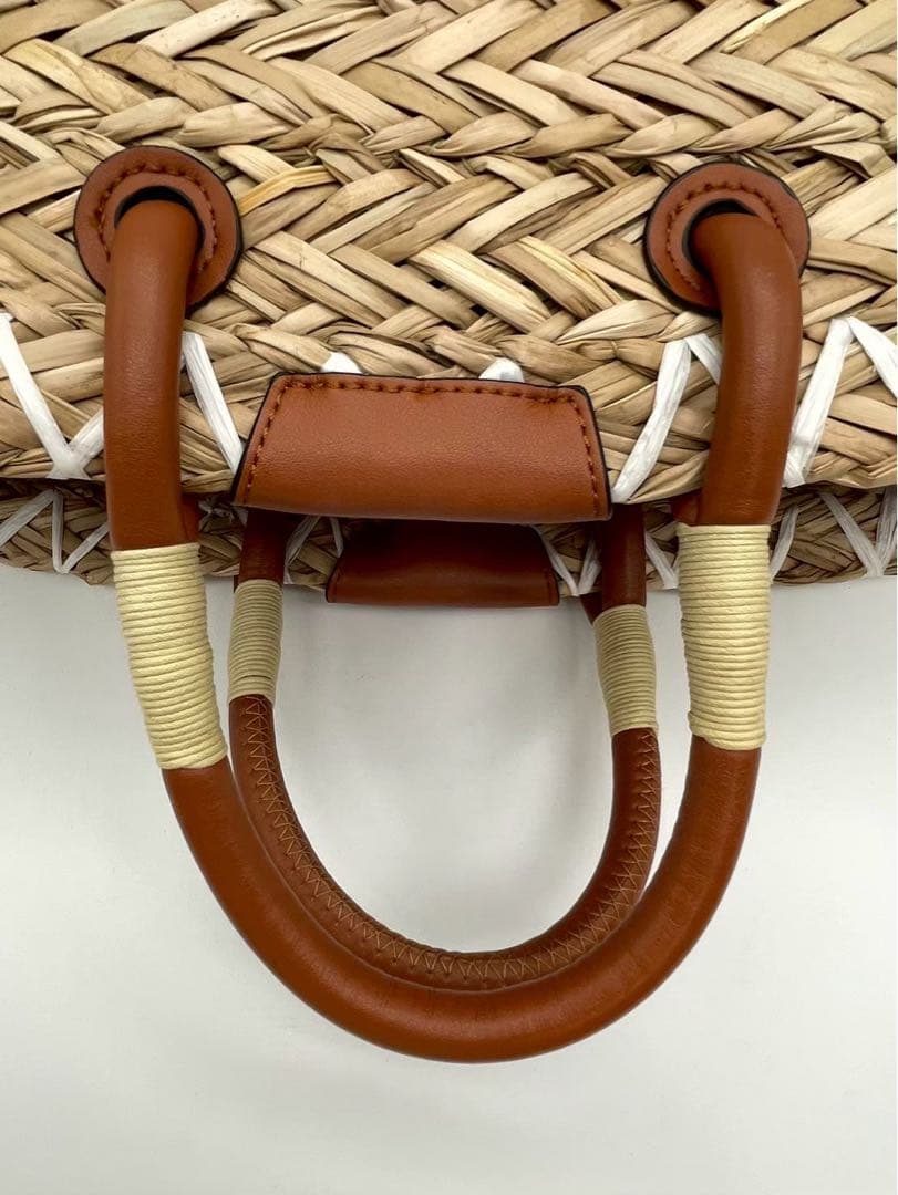 美品 アニヤハインドマーチ ANYA HINDMARCH かごバッグ