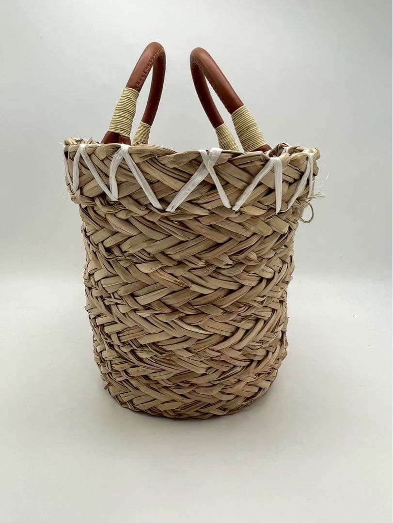 美品 アニヤハインドマーチ ANYA HINDMARCH かごバッグ