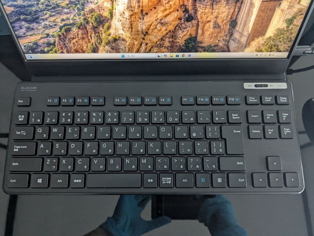 ※最終値下げ ミニPC BOSGAME E2,モニター,キーボード・マウスセット