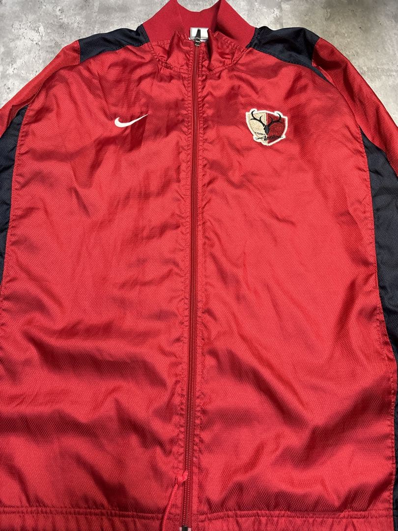 鹿島アントラーズ練習着 Nike ウィンドブレーカー XLドローコード