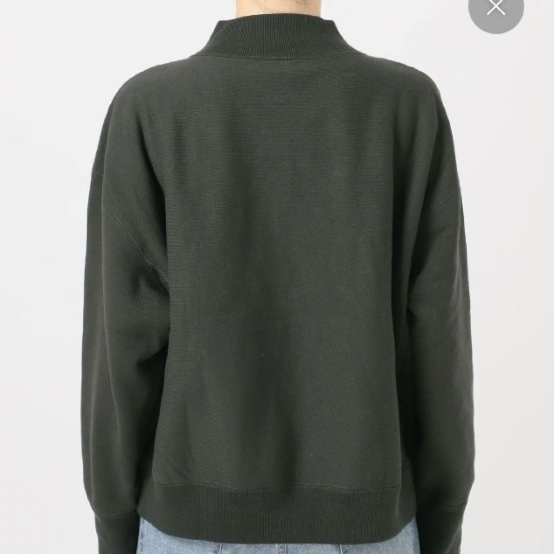 Champion/別注REVERSE WEAVE11.5OZロゴハーフジップ