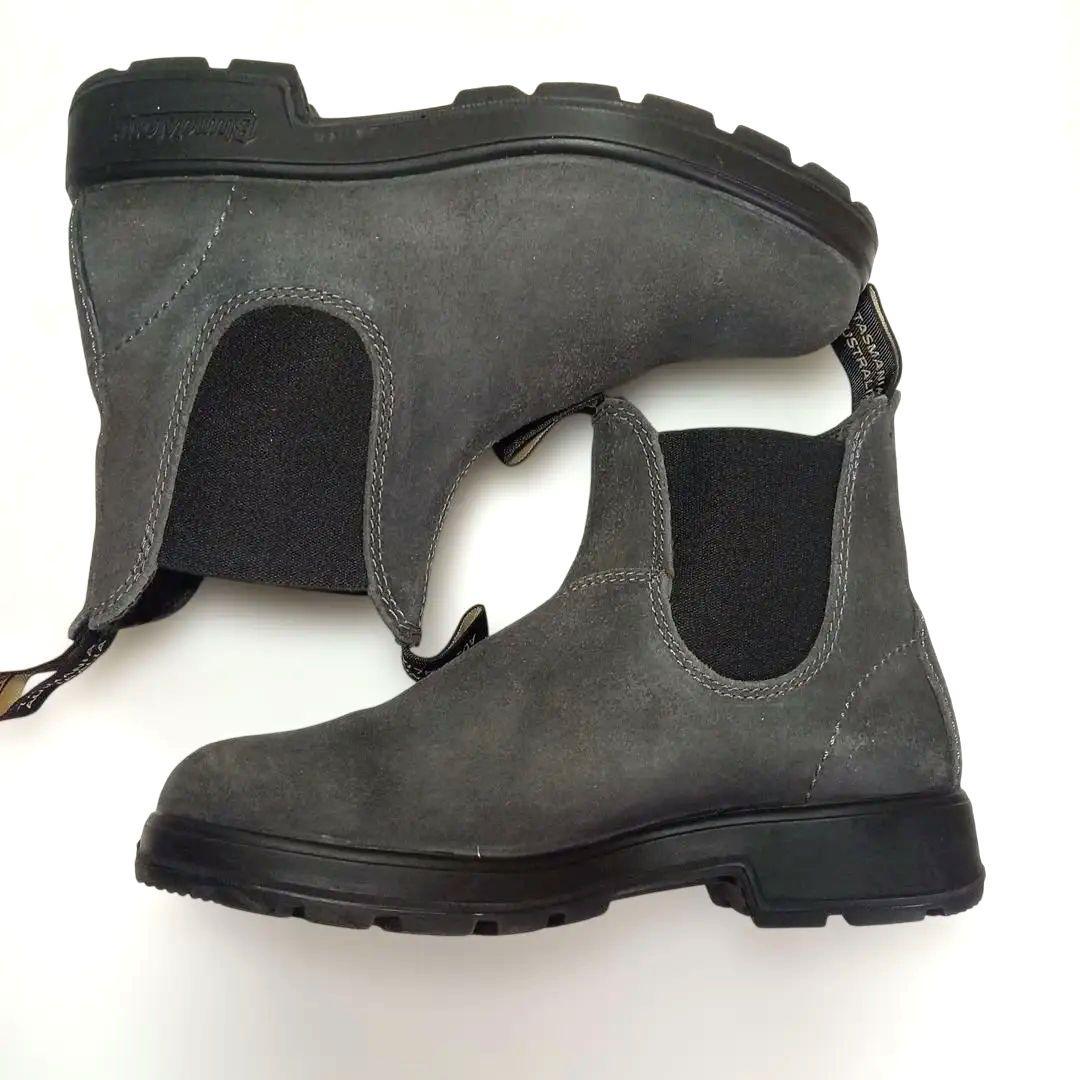 Blundstone ORIGINALS SteelGray UK3 スウェード