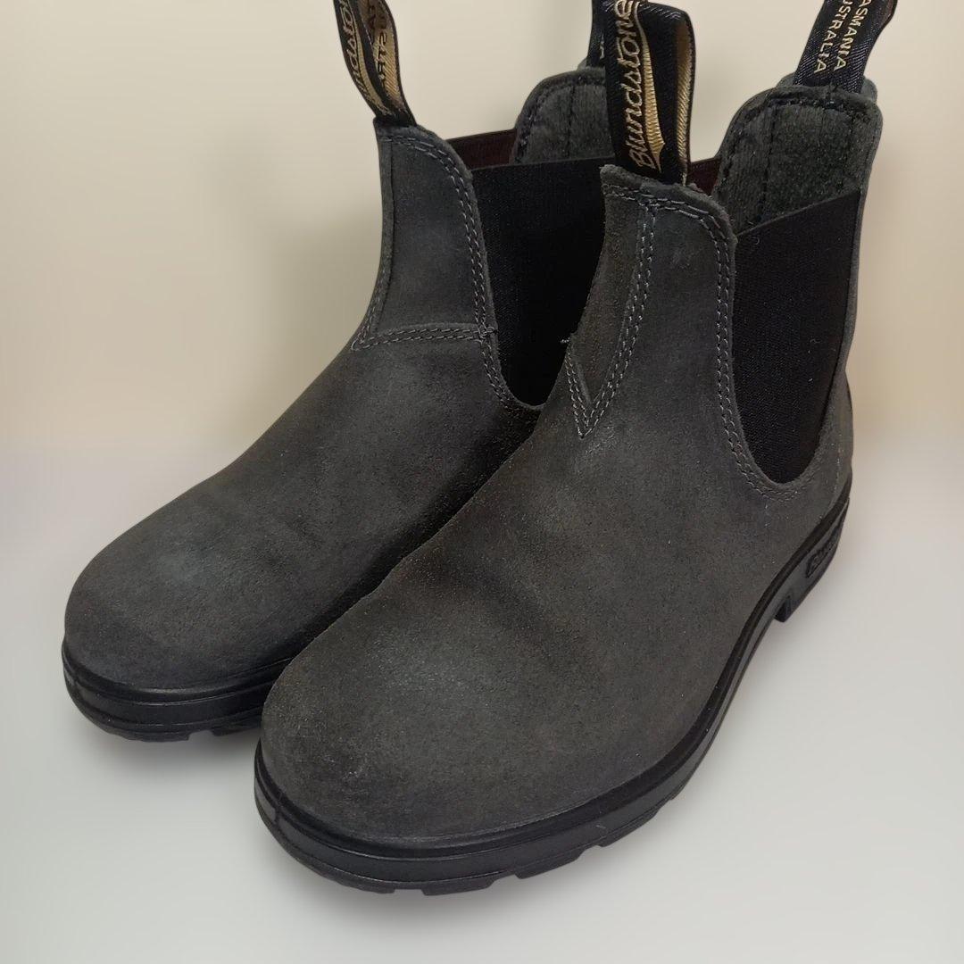 Blundstone ORIGINALS SteelGray UK3 スウェード