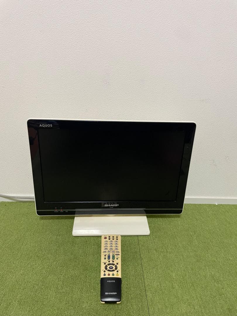 SHARP テレビ すぐ録画可　外付けHDD付き LC-19K5 ハイビジョン