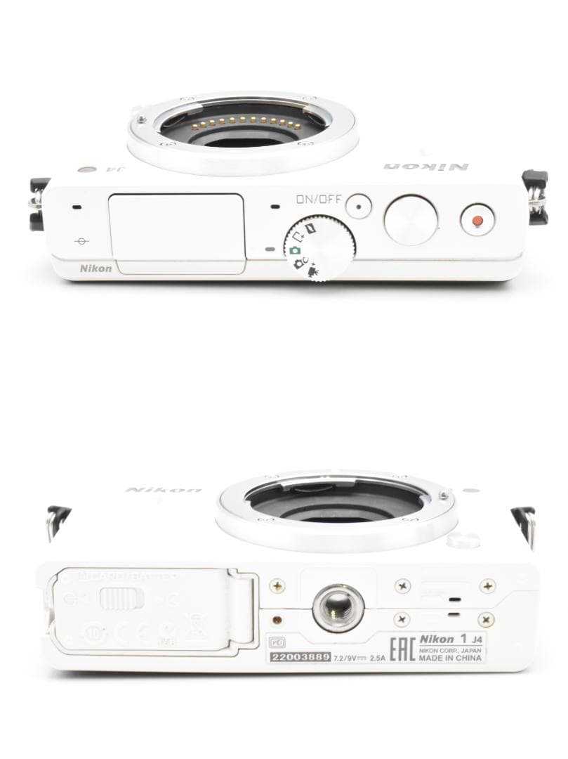 Nikon 1 J4 ボディ ホワイト 赤外線写真 カラースワップ