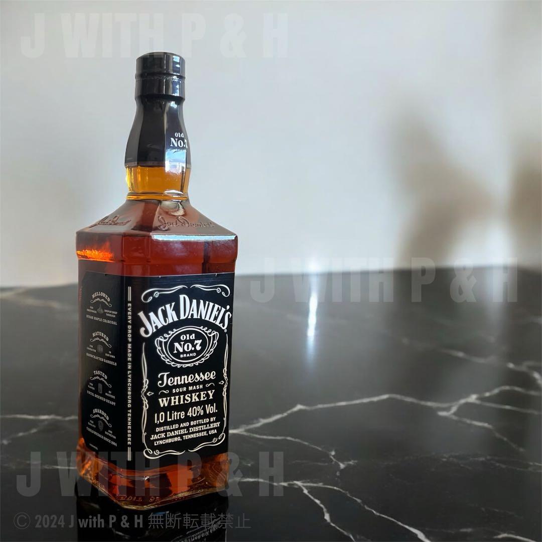 ジャックダニエル ウイスキー 1リットル 缶 入り メタルボックス入り