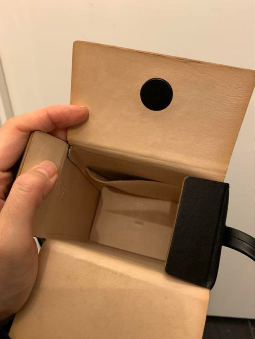 バッグ Aeta LEATHER BOX SHOULDER