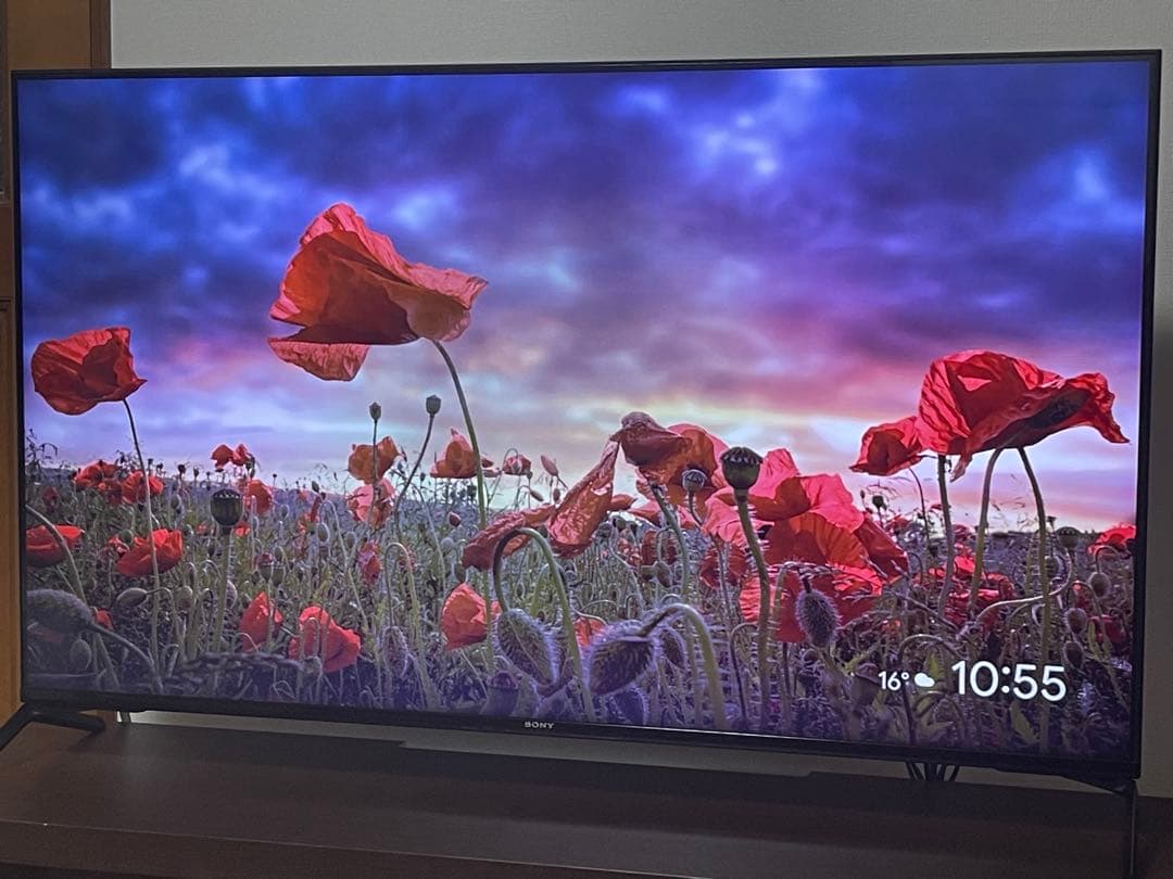 SONY 4Kテレビ　XRJ-55X90J