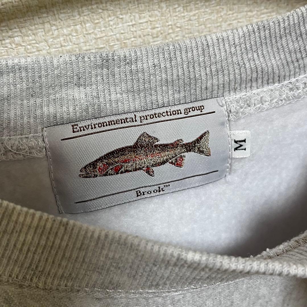 ブルック 新品未使用 裏起毛 トレーナー M