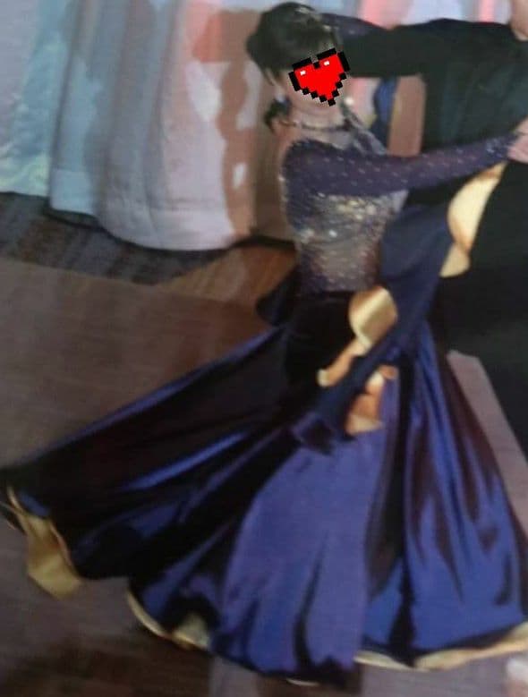 社交ダンス　中古ドレス　Mサイズ