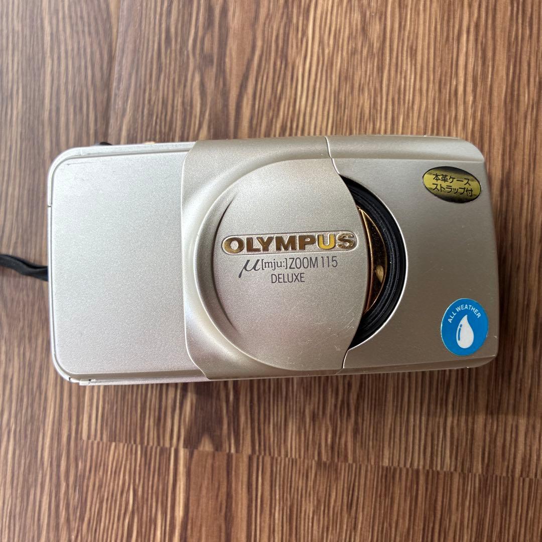 OLYMPUS μ(mju) ZOOM 115 DELUXE＋新しい電池