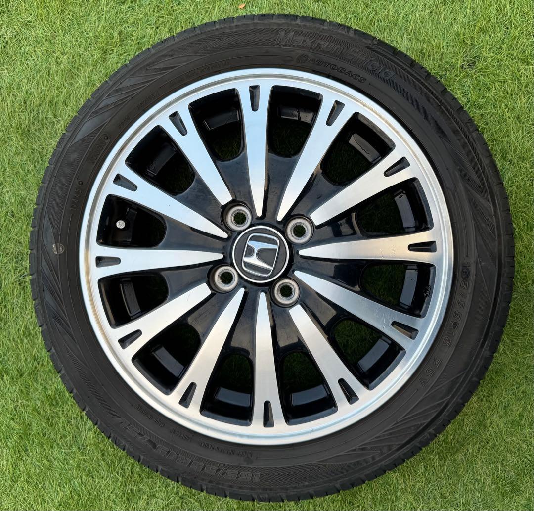 HONDA N-BOX純正タイヤアルミホイール165/55R15 ４本セット