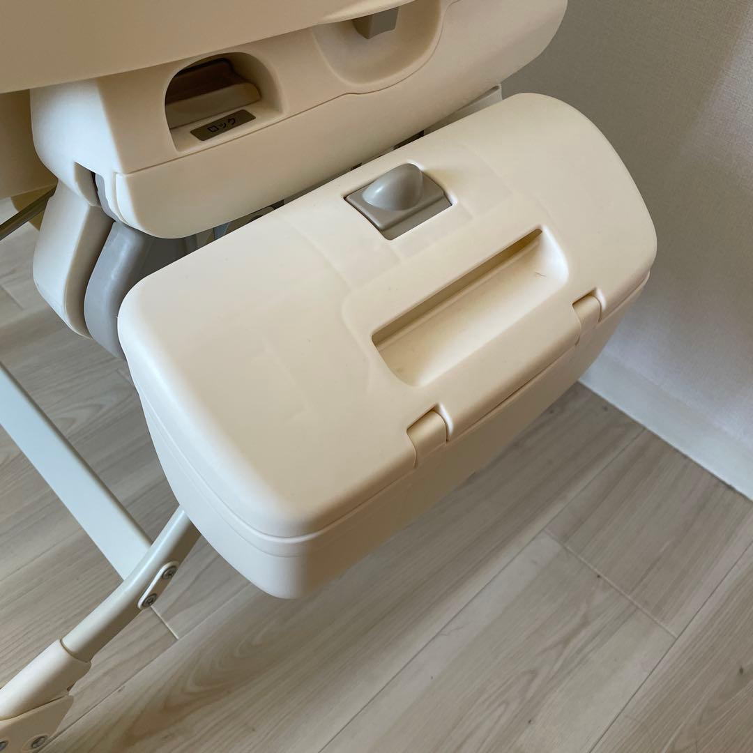 【美品】コンビ ネムリラ AUTO SWING エッグショック ココアブラウン