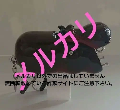 河馬の♂　カバ　ルアー　激レア　ハンドメイドルアー　トップウォーター