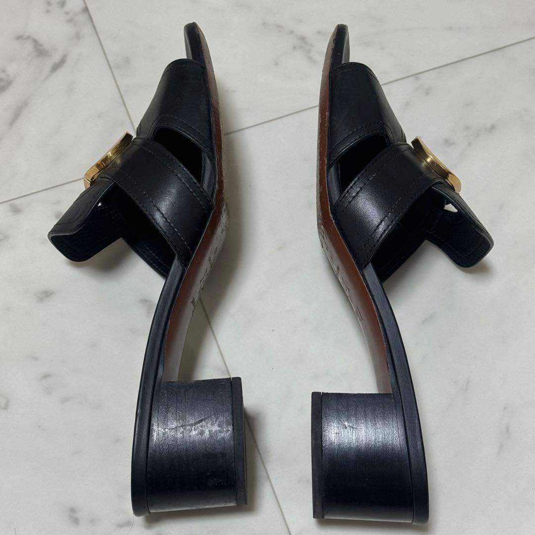 dior ディオール　チャンキーヒール　サンダル　ミュール　40