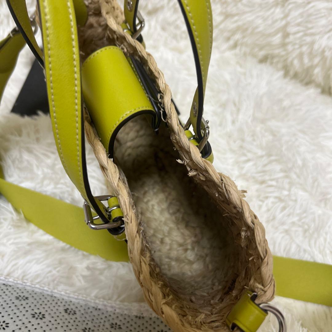 美品　コーチ CJ519 ショルダーバック 2WAY　ハンドバック　カゴバック