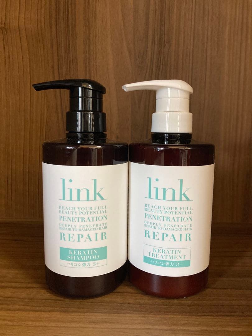 ✨linkケラチン シャンプー &トリートメントポンプセット✨