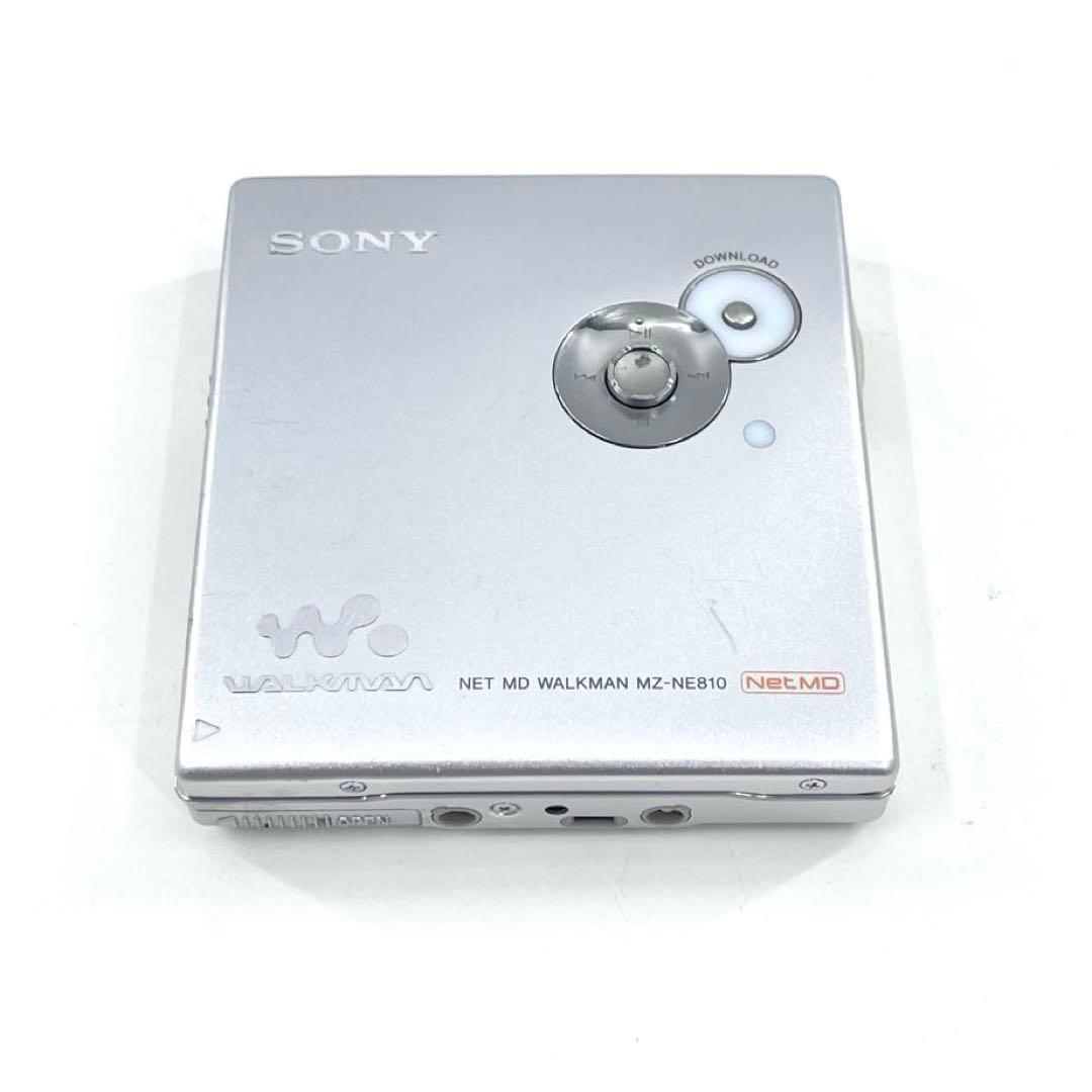 SONY MZ-NE810 NetMD対応 USB給電可 MDプレーヤー
