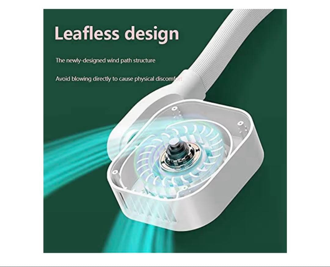 首掛け扇風機 4000mAh 携帯扇風機 ネックファン