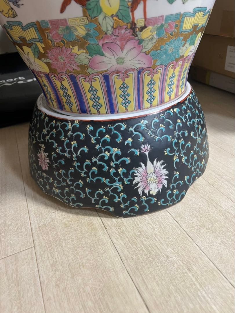 壺(中国アンテック美しい装飾)