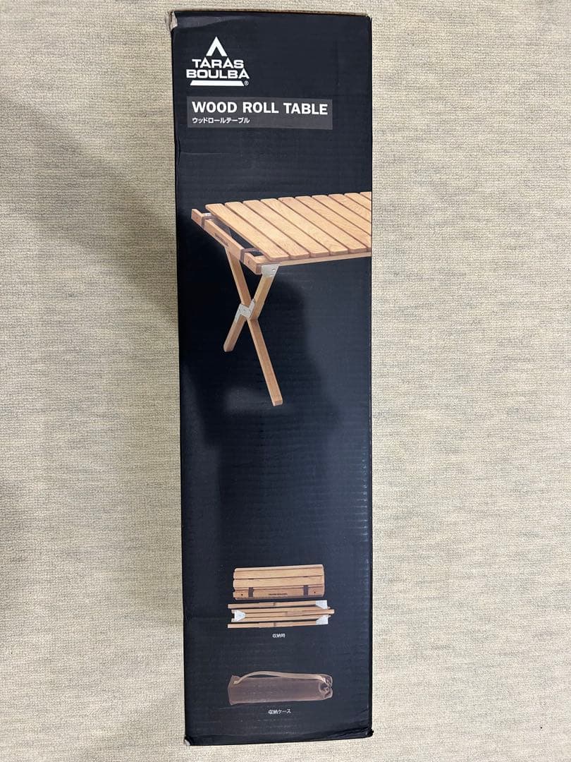 【新品未使用】TARAS BOULBA(タラスブルバ) TBウッドロールテーブル