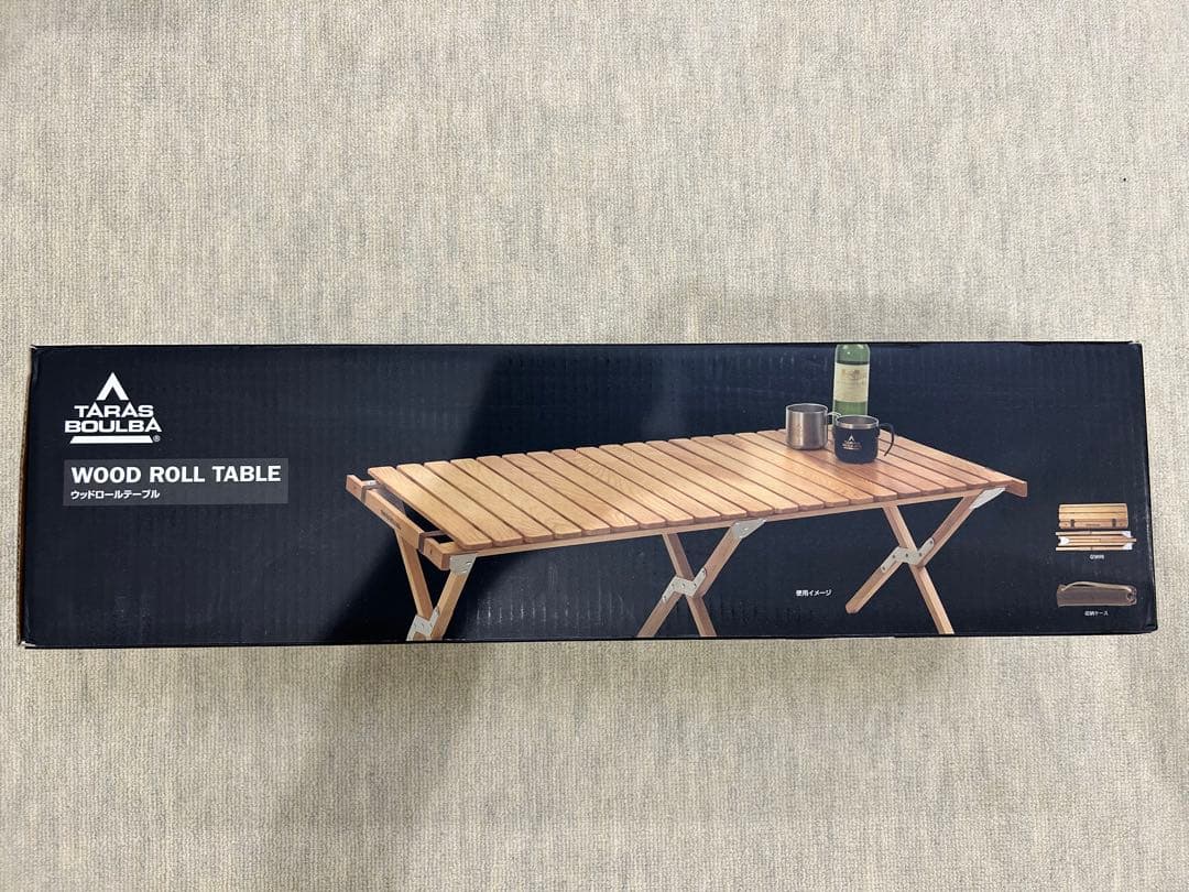 【新品未使用】TARAS BOULBA(タラスブルバ) TBウッドロールテーブル