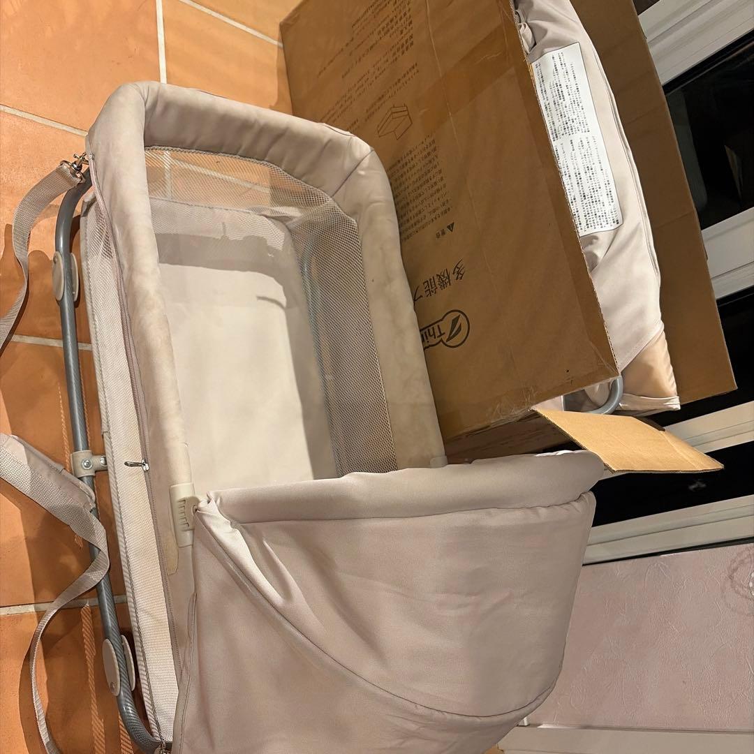 Thinkmax ベビーベッド 折りたたみ 添い寝 揺りかご おむつ交換台