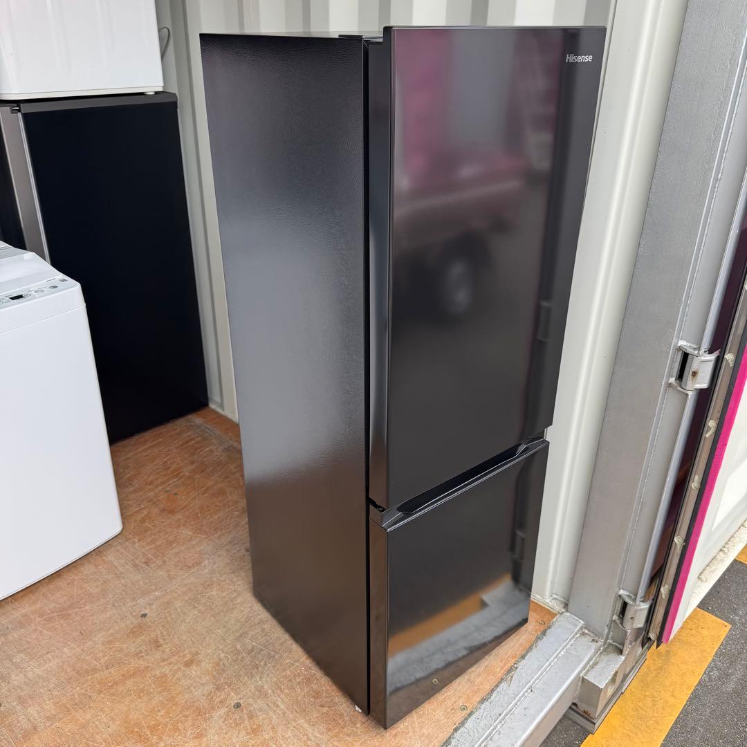C7520★2024年製★新品.未使用品★ハイセンス冷蔵庫　黒ブラック一人暮らし