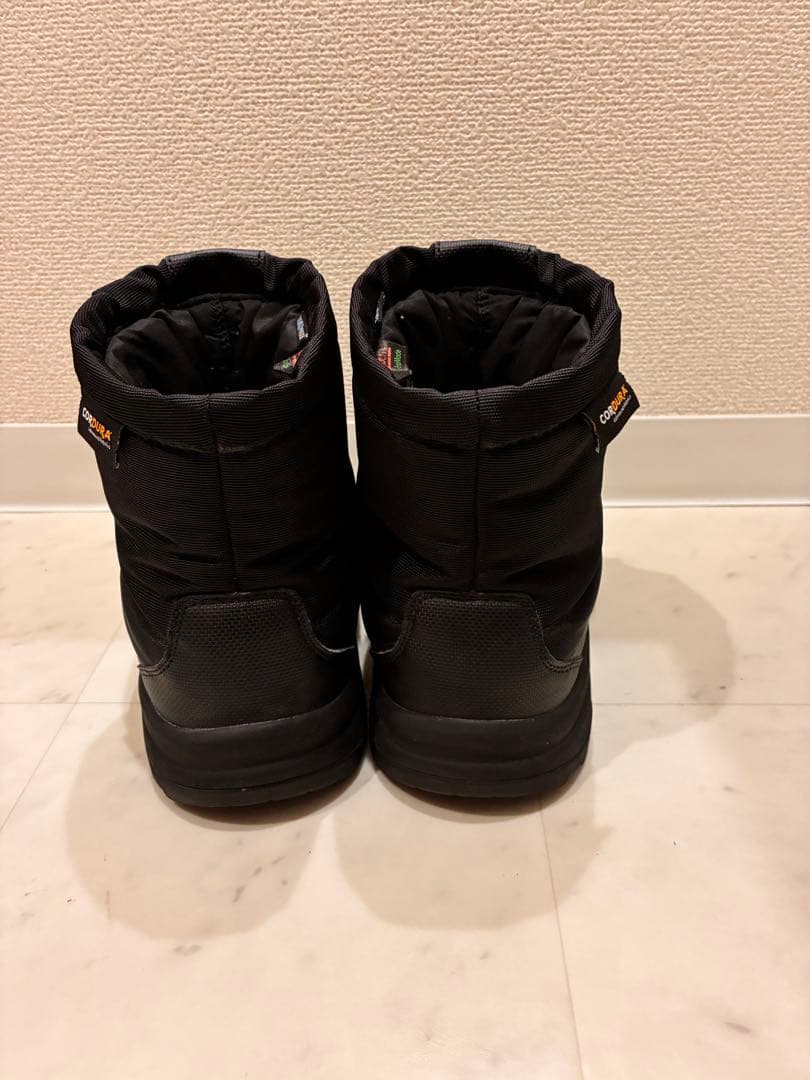 【美品】ノースフェイス24cm スノーブーツ　ブラック　黒