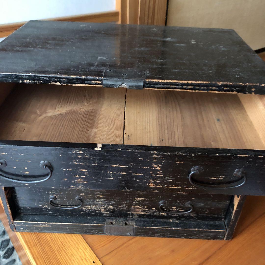 アンティーク レトロ 小箪笥箱