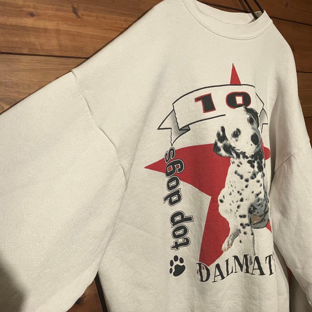 disney 101匹わんちゃん　101dalmatians スウェット　dog