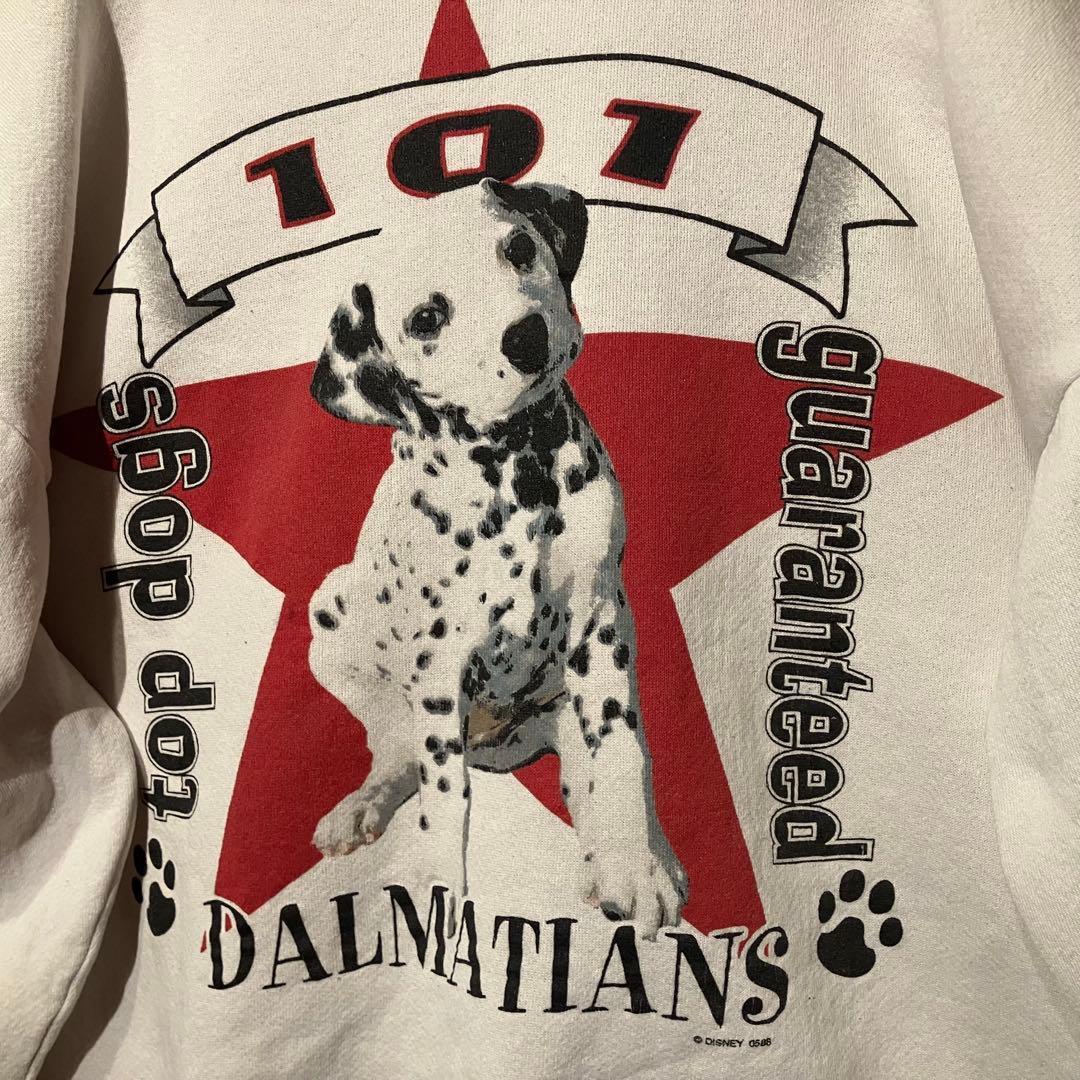 disney 101匹わんちゃん　101dalmatians スウェット　dog