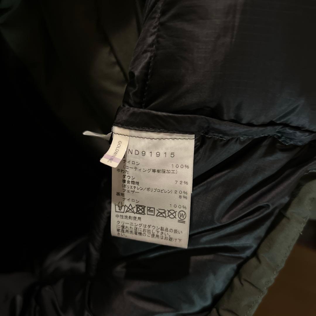 未使用に近い美品‼️ノースフェイスビレイヤーパーカ　ニュートープXS