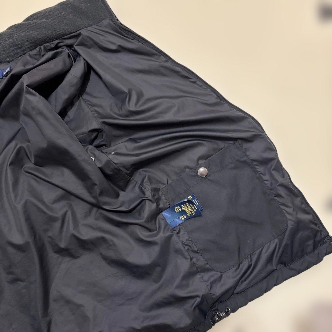 再値下げ！美品！Ralph Lauren ブラックナイロンジャケット　ポロ