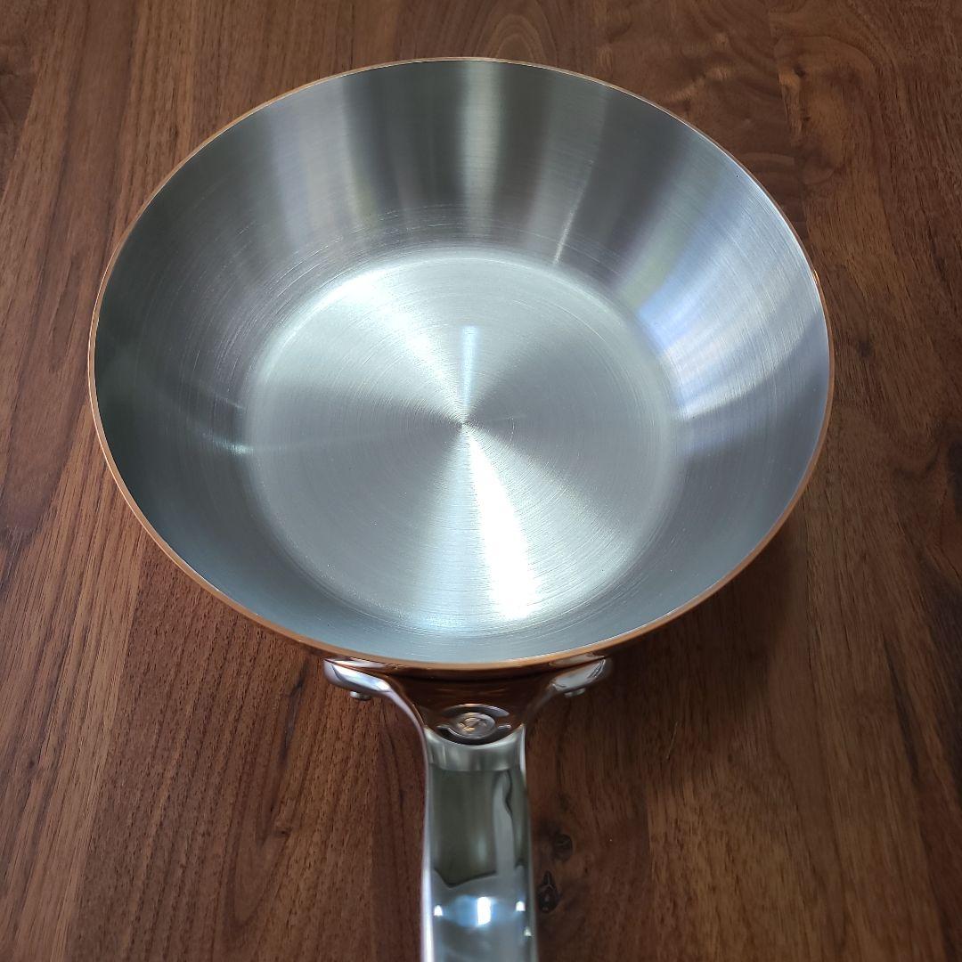【ラスト！】蓋付属de Buyer IH可24cm銅ソテーパン