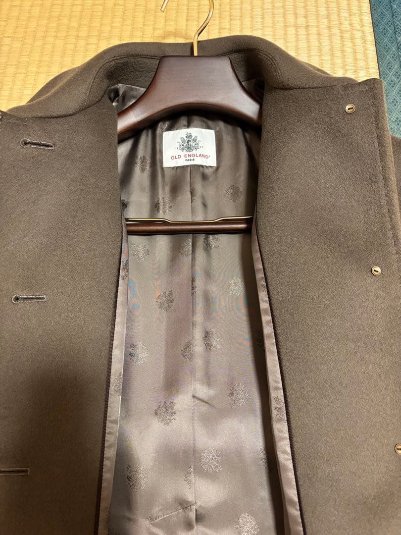 新品未使用　OLD ENGLAND ブラウン ピーコート