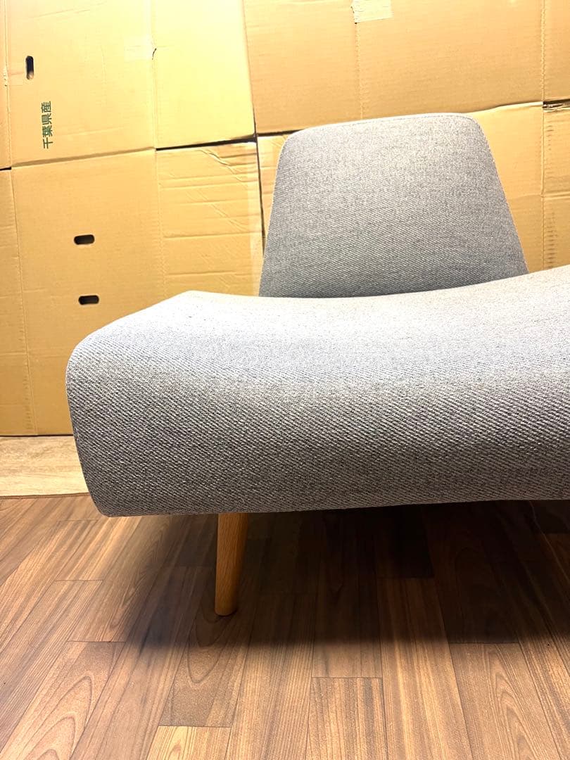 IDEE MUJI グレー 1人掛けソファ