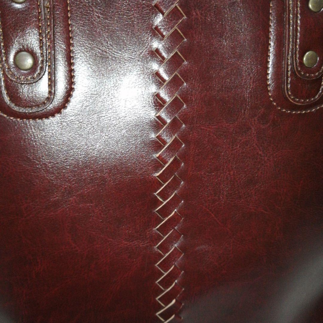 youta ヨータ 2way ビジネスバッグ レザー ボルドー