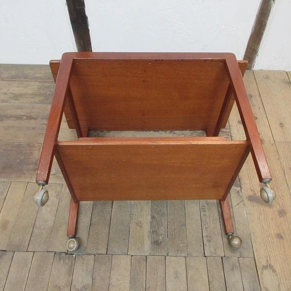 イギリス アンティーク 家具 キッチンワゴン トロリー カフェ 英国 6124e