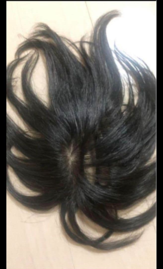 週末限定値下げ　レディースアートネイチャー　部分ウィッグ　頭頂部　ショート