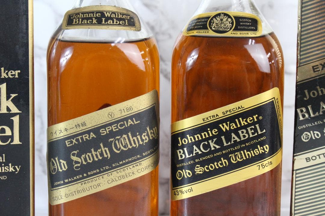 ♡ Johnnie Walker Black/RED RAVEL 4本セット